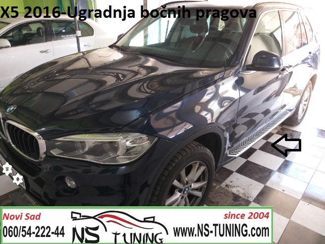bmw x5 f15 20014 2015 2016 2017 2018 godiste bocni pragovi ugradnja novi sad beograd subotica pancevo ns tuning